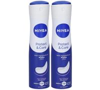 Nivea Protect & Care Deodorante Spray 2x150 ml Spray