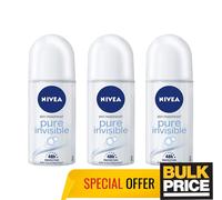 Nivea Pure Invisible Roll-on Deodorante Clean Gentle Fresh 48H Protezione Con...