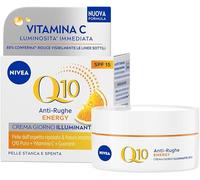 NIVEA - Q10 Anti-Rughe Energy Crema Giorno Illuminante SPF 15 Pelle Stanca e Spenta Crema viso 50 ml unisex