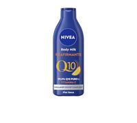 NIVEA Q10 Body Milk Rassodante (1 x 250 ml), crema idratante per il corpo per la pelle secca, crema rassodante per il corpo con Collagen Boost Complex e 99,5% Q10 puro
