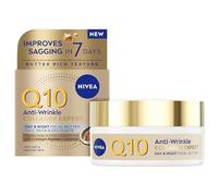 NIVEA Q10 - Burro viso al collagene Expert, confezione da 2 (2 x 50 ml)