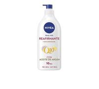 NIVEA Q10 Olio di Argan Body Milk Rassodante + Extra Idratante (400 ml), lozione corpo rassodante per pelle secca, crema idratante corpo nutriente