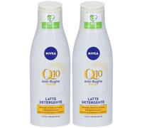 Nivea Q10 Latte Detergente Antirughe Power 2x200 ml Latte