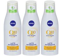 Nivea Q10 Latte Detergente Antirughe Power 3x200 ml Latte