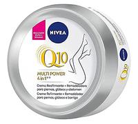 NIVEA Q10 Multi Power 4in1 Crema Reafirmante + Remodeladora (1 x 300 ml), crema corporal con coenzima Q10, crema hidratante corporal para piernas, glúteos y abdomen