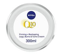 NIVEA Q10 Multipower 4in1 Crema rassodante corpo da 300 ml, Crema snellente pancia fianchi e glutei, Crema tonificante e rimodellante con Q10 ed Estratti di Soia