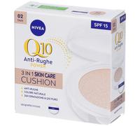 Nivea Q10 Plus Anti-Rughe 3 In 1 Skin Care Cushion Dark 15 ml Crema pe