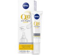 NIVEA Q10 POWER Crema Contorno Occhi Rassodante 15 ml, Contorno occhi occhiaie con Creatina e Coenzima Q10 puro ad azione idratante, rivitalizzante e anti-età