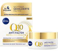 Nivea Cura del viso Trattamento giorno Antirughe + extra riccaCrema da giorno Q10 Power SPF 15 50 ml