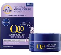 Nivea Q10 Power - Crema notte anti-rughe + ridotta sensibilità, per pelle dall'aspetto più giovane, crema notte idratante, (50 ml)