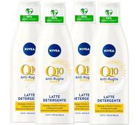NIVEA Q10 Power Latte Detergente Anti-Rughe 4x200ml per Pelli Sensibili