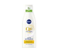 Nivea Q10 Power Latte Detergente Viso + Antirughe 200 ml, Latte detergente viso idratante e antiage