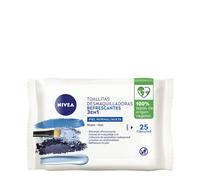 NIVEA Salviette struccanti rinfrescanti (1 x 40 pezzi) salviette struccanti per pelle normale e mista, salviettine umidificate per viso, occhi, labbra e collo