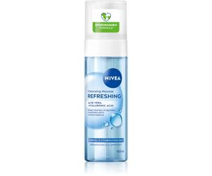 NIVEA Refreshing schiuma detergente viso per pelli normali e miste 150 ml