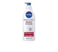 Nivea Ripara & Care Body Milk, crema idratante per il corpo per pelli secche ed extra secche, idratante con 72 ore di idratazione e cura intensiva, 1 x 400 ml