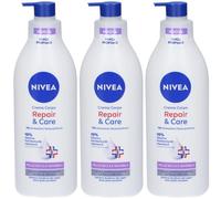 Nivea Repair & Care Sensitive Crema Corpo 400ml 3x400 ml Crema
