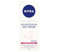 2X NIVEA Crema Giornaliera Nutriente 24H Idratazione LSF15 50ml Nuovo
