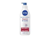 Nivea Ripara & Care Body Milk, crema idratante per il corpo per pelli secche ed extra secche, idratante con 72 ore di idratazione e cura intensiva, 1 x 400 ml