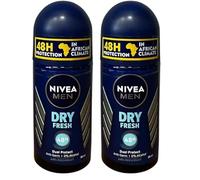NIVEA Roll-on Dry Impact Men Fresh - Confezione da 12 x 50 ml - Totale 300 ml