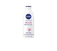 NIVEA Lozione per il corpo rosa (400 ml), crema per il corpo con olio di argan e fragranza di rosa, crema idratante per il corpo per 72 ore di idratazione profonda completa