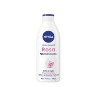 NIVEA Lozione per il corpo rosa (400 ml), crema per il corpo con olio di argan e fragranza di rosa, crema idratante per il corpo per 72 ore di idratazione profonda completa