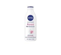 NIVEA Lozione per il corpo rosa (400 ml), crema per il corpo con olio di argan e fragranza di rosa, crema idratante per il corpo per 72 ore di idratazione profonda completa
