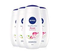NIVEA Shower Roses 250 ml, confezione da 4