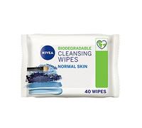 NIVEA Salviette detergenti rinfrescanti 3 in 1 per pelli normali e miste (40 salviette), salviette struccanti per il viso a base vegetale, rimozione delicata ma efficace del trucco