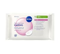 NIVEA Salviettine Struccanti Idratanti Maxi 40 Pezzi, Struccante viso e occhi e labbra per trucco waterproof e SPF, Olio di Argan naturale e Acido Ialuronico, Detergente viso pelle secca e sensibile