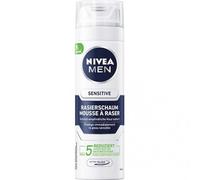 NIVEA Schiuma da barba da uomo "Sensitive", confezione da 3 (3 x 200 ml)