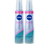 NIVEA Schiuma Diamond Volume Care 150 ml (Confezione da 2)