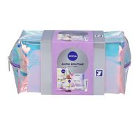 Nivea Set Glow Routine Viso | Labbra con Pochette in Omaggio 1 pz Set