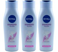 Nivea Shampoo Diamante Lucido 3 X 250ml Diamantglanz Normale Fino Opachi Capello