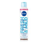NIVEA - Shampoo secco Fresh & Mild (200 ml), spray extra delicato per capelli scuri con piacevole profumo, shampoo secco per capelli per una freschezza immediata