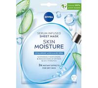 NIVEA SKIN MOISTURE - Maschera con siero Idratante, 1 pezzo