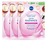 NIVEA Skin Radiance maschera viso illuminante in tessuto