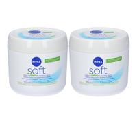 Nivea Soft Crema Idratante Rinfrescante 2x500 ml Crema