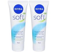 Nivea Soft Crema Pelle 2x75 ml Crema