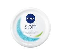 NIVEA Soft Crema per la cura del corpo idratante multiuso (1 x 100 ml), barattolo di crema per il corpo con idratazione intensa, cura del corpo contenente olio di jojoba e vitamina E