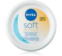 NIVEA Soft Daily UV crema idratante protettiva per corpo e viso SPF 15 100 ml