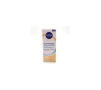 NIVEA SUN 2in1 Primer UV Serum Quotidiano SPF50+ 30 ml, Siero SPF 50+ viso invisibile, Protezione solare viso ideale come base make up, Con 2x Acido Ialuronico, Senza profumo, Tutti i tipi di pelle