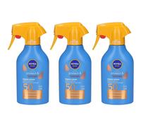 Nivea Spray Solare Sun Protect & Bronze SPF 50 3x250 ml
