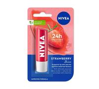 NIVEA Strawberry Shine Lip Balm 4,8 g | Con Vit C, E & Burro di Karitè | Tint...