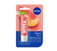 NIVEA Strawberry Shine Lip Balm 4,8 g | Con Vit C, E & Burro di Karitè | Tint...