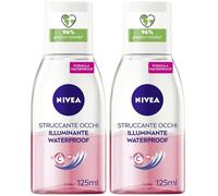 Nivea Struccante Occhi Bifase Illuminante Waterproof 125 ml, Olio stru