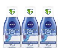 Nivea Struccante Occhi Doppia Azione 125 ml, Olio struccante bifasico