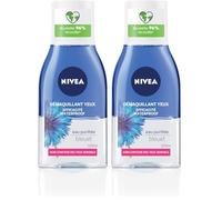 Nivea Struccante occhi doppia azione per tutti i tipi di pelle, Blu, 125 ml (Confezione da 2)