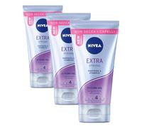 Nivea Styling Gel Extra Strong, Gel per Capelli, 150 ml (Confezione da 3)
