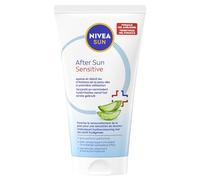 NIVEA SUN After Sun Sensitive Gel - Per pelli sensibili e allergiche, riduce il rossore, con aloe vera bio, 150 ml