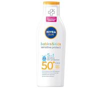 Nivea Sun Babies & Kids Sensitive Protective 5 in 1 Spf50+ 200 ml (confezione da 1)